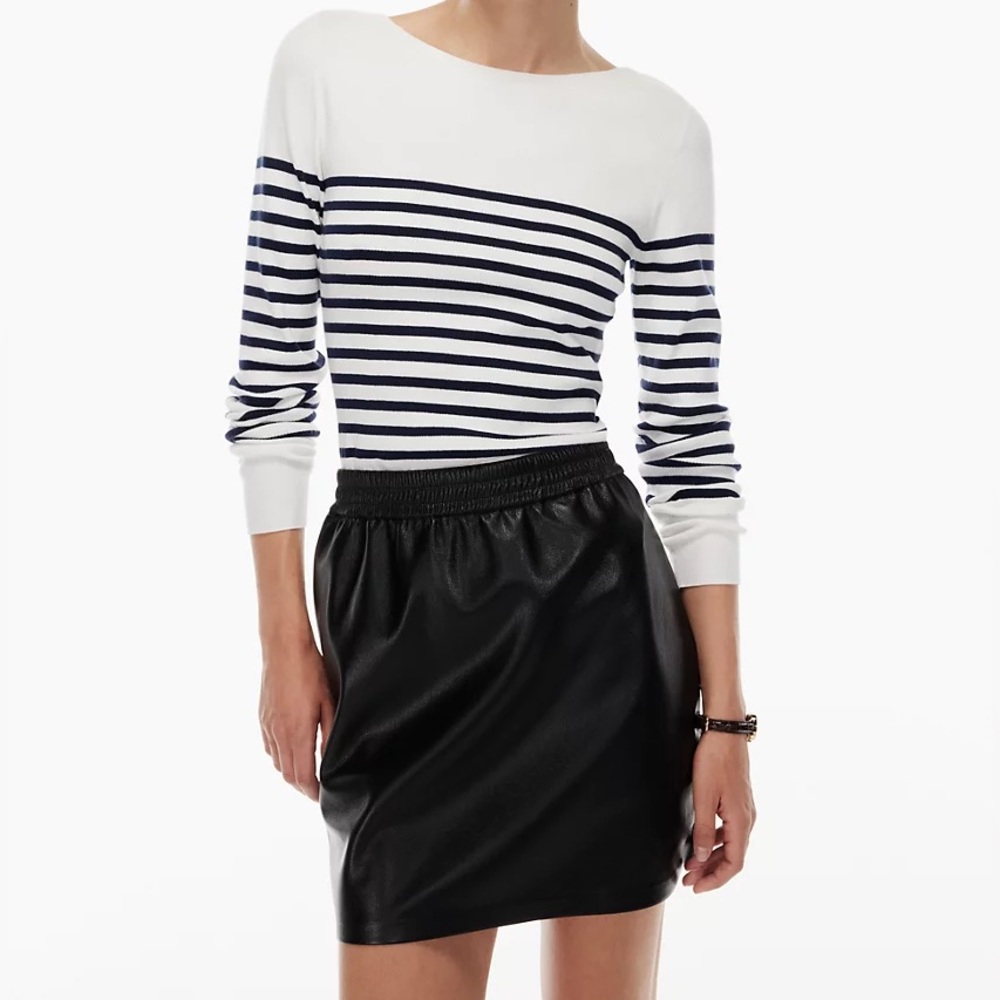 Babaton League Sweater Blue and White Striped